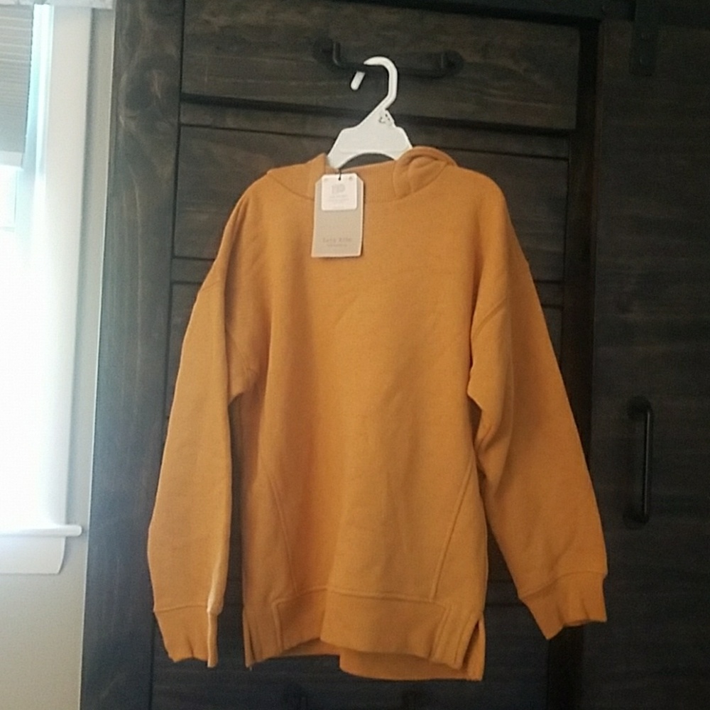 Zara kids mustard hoodie